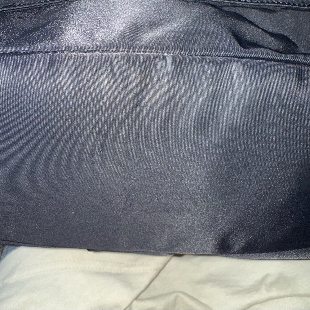 Burberry  Blue Label Hand Bag Nylon Black Auth ti2773 - Picture 8 of 12